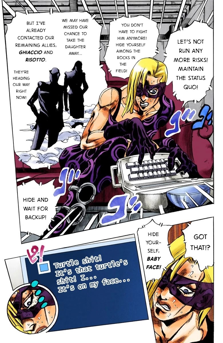 JoJo's Bizarre Adventure Part 5 - Vento Aureo (Official Colored) chapter 67 page 5
