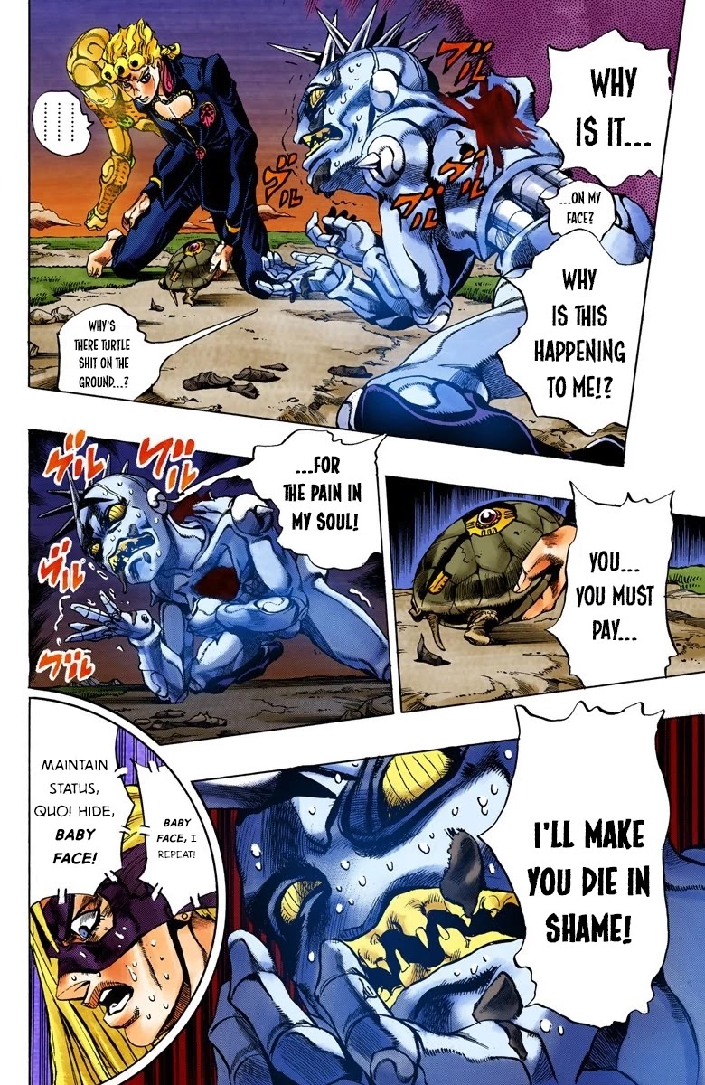 JoJo's Bizarre Adventure Part 5 - Vento Aureo (Official Colored) chapter 67 page 6
