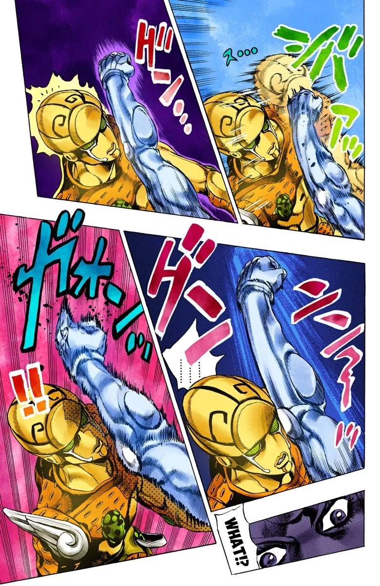 JoJo's Bizarre Adventure Part 5 - Vento Aureo (Official Colored) chapter 67 page 9