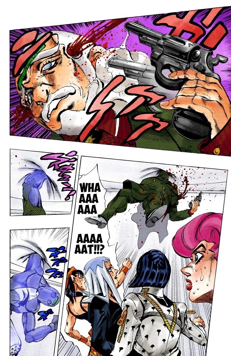 JoJo's Bizarre Adventure Part 5 - Vento Aureo (Official Colored) chapter 68 page 19