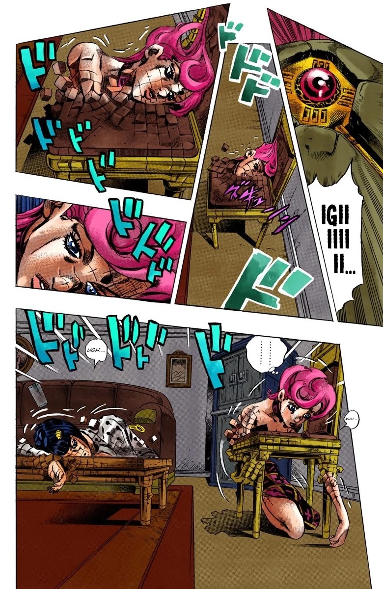 JoJo's Bizarre Adventure Part 5 - Vento Aureo (Official Colored) chapter 68 page 3