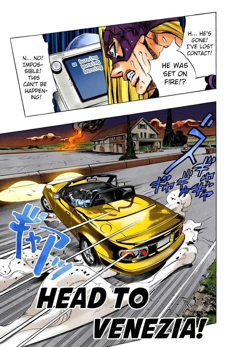 JoJo's Bizarre Adventure Part 5 - Vento Aureo (Official Colored) chapter 68 page 4