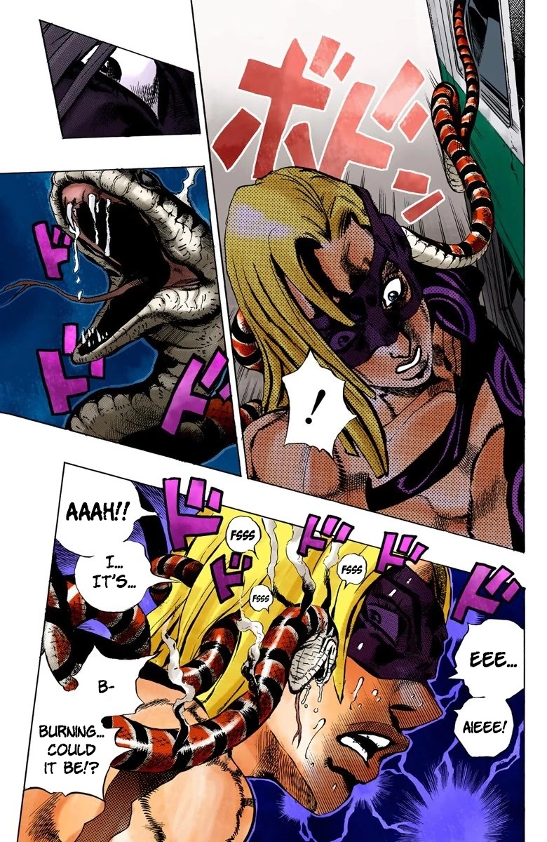 JoJo's Bizarre Adventure Part 5 - Vento Aureo (Official Colored) chapter 68 page 9