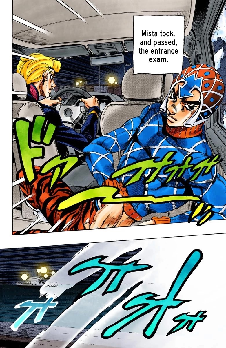 JoJo's Bizarre Adventure Part 5 - Vento Aureo (Official Colored) chapter 69 page 11