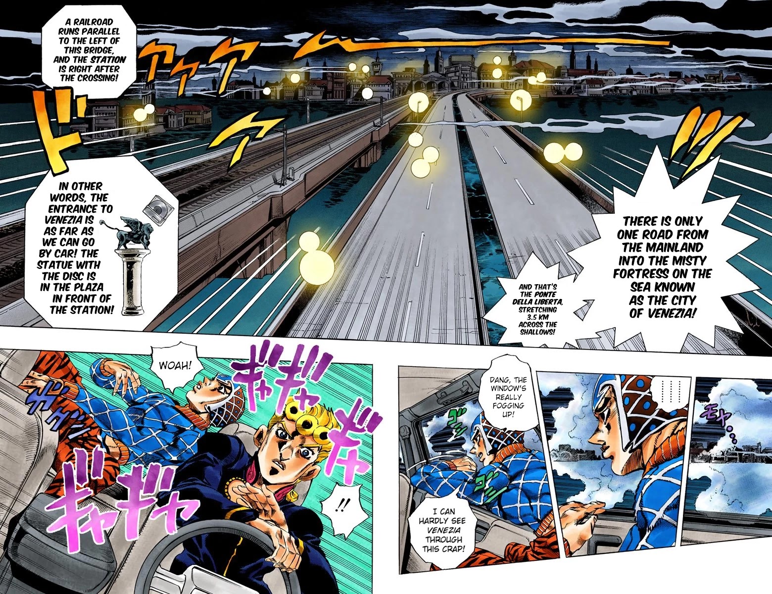 JoJo's Bizarre Adventure Part 5 - Vento Aureo (Official Colored) chapter 69 page 13
