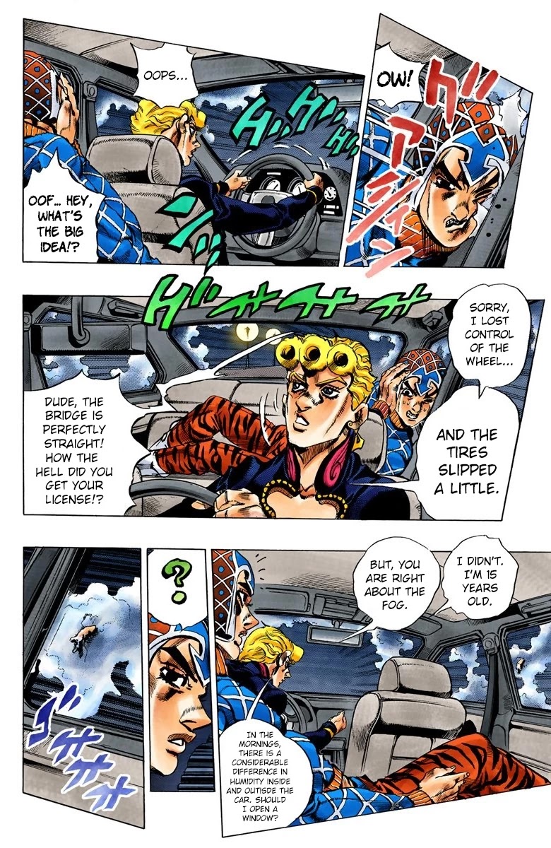 JoJo's Bizarre Adventure Part 5 - Vento Aureo (Official Colored) chapter 69 page 14