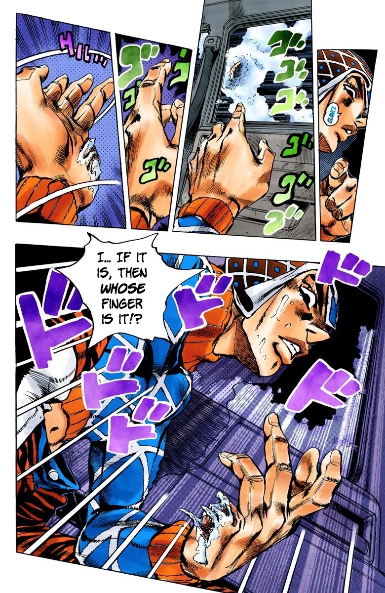 JoJo's Bizarre Adventure Part 5 - Vento Aureo (Official Colored) chapter 69 page 16