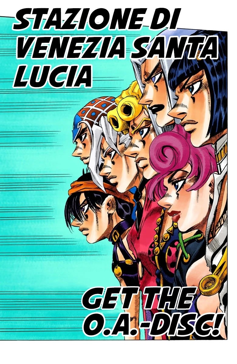 JoJo's Bizarre Adventure Part 5 - Vento Aureo (Official Colored) chapter 69 page 2