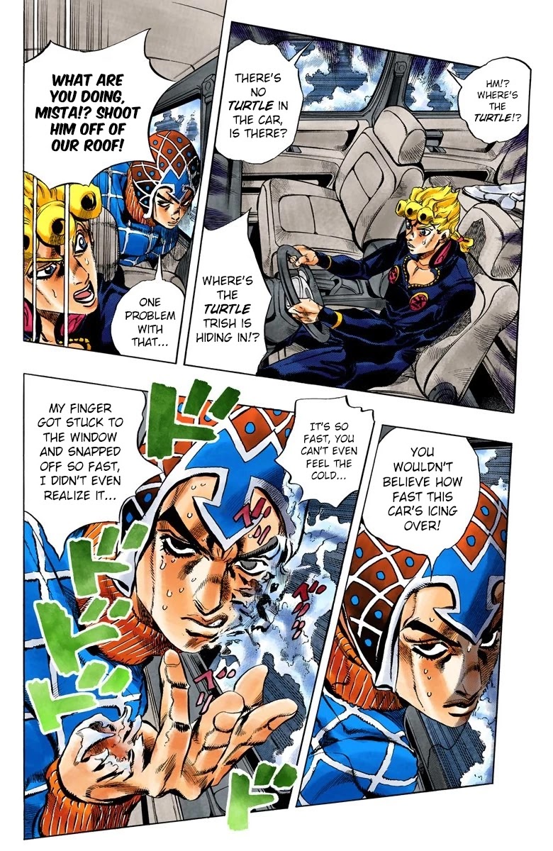 JoJo's Bizarre Adventure Part 5 - Vento Aureo (Official Colored) chapter 69 page 20