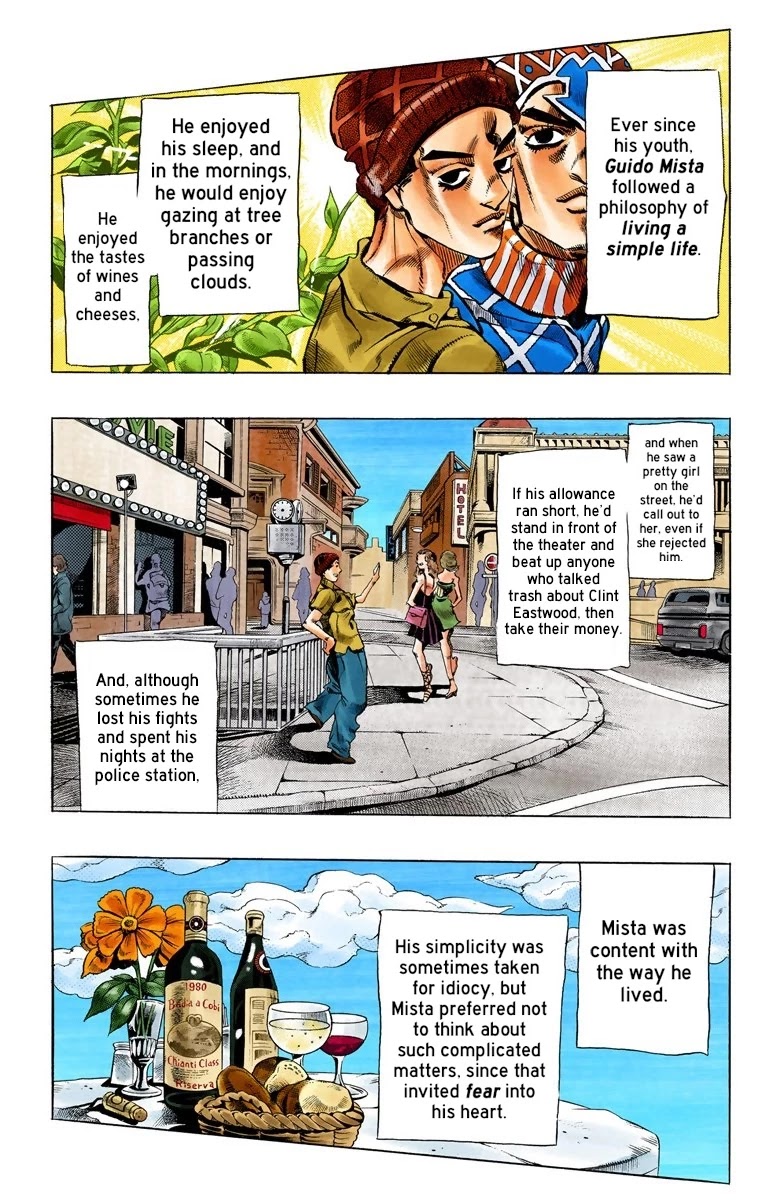 JoJo's Bizarre Adventure Part 5 - Vento Aureo (Official Colored) chapter 69 page 3