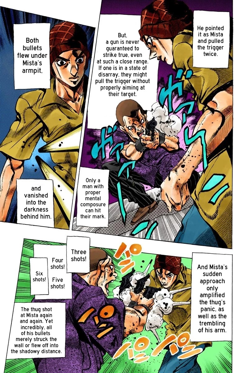 JoJo's Bizarre Adventure Part 5 - Vento Aureo (Official Colored) chapter 69 page 6