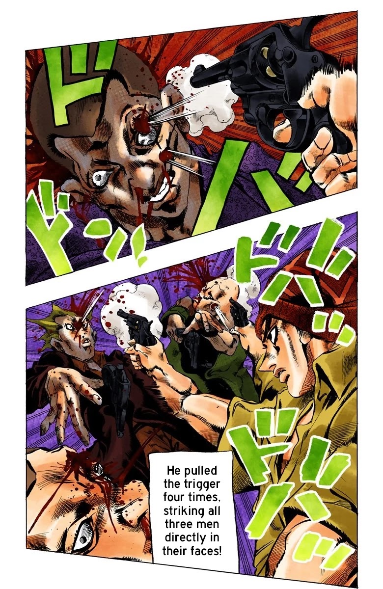 JoJo's Bizarre Adventure Part 5 - Vento Aureo (Official Colored) chapter 69 page 8