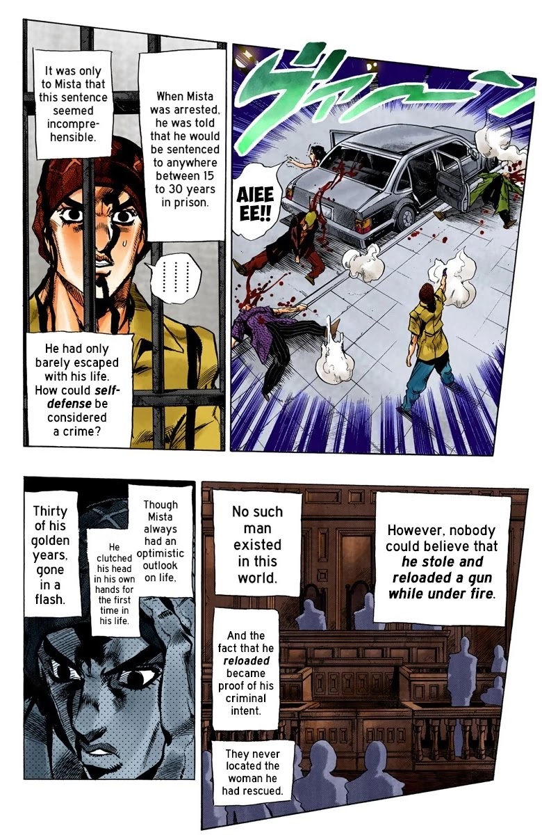 JoJo's Bizarre Adventure Part 5 - Vento Aureo (Official Colored) chapter 69 page 9