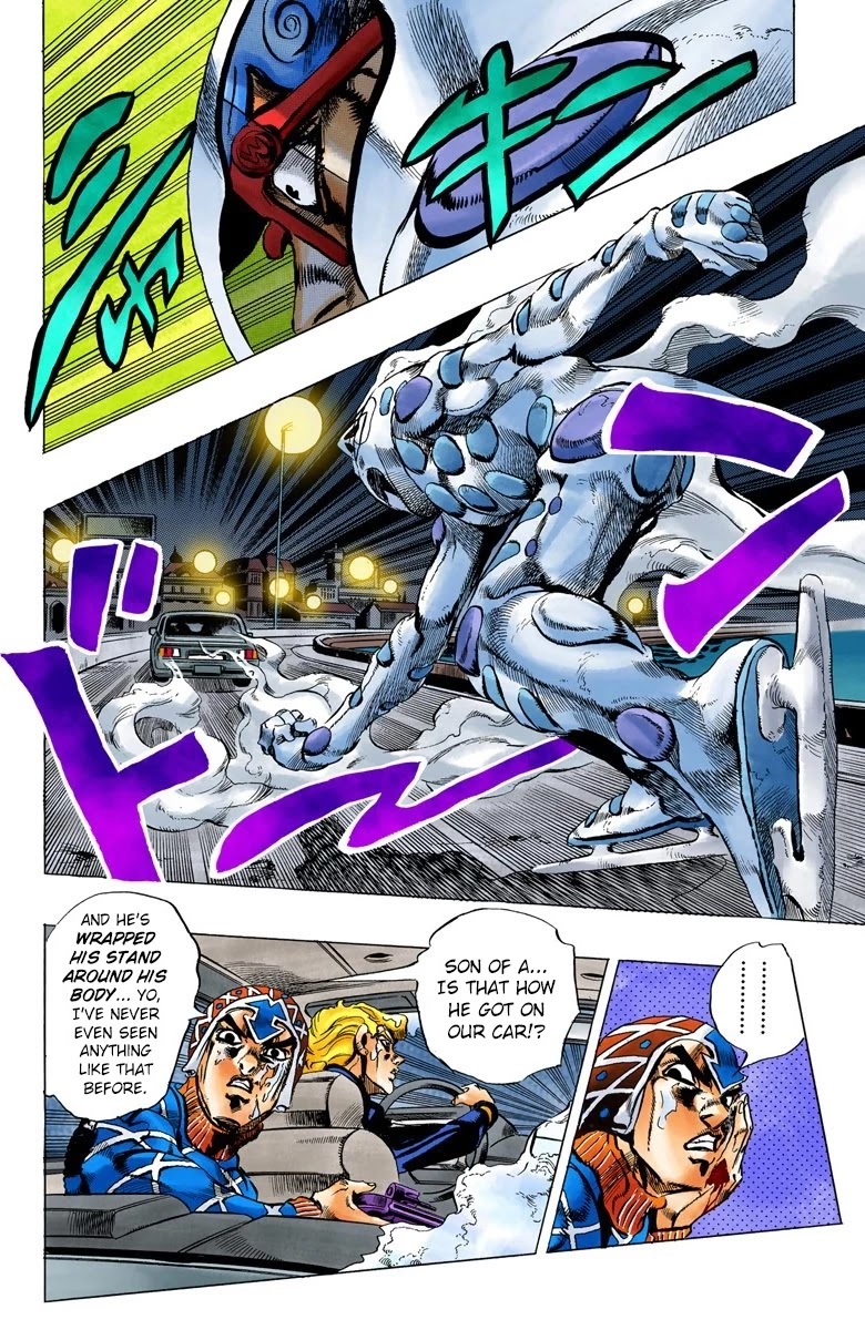 JoJo's Bizarre Adventure Part 5 - Vento Aureo (Official Colored) chapter 70 page 18