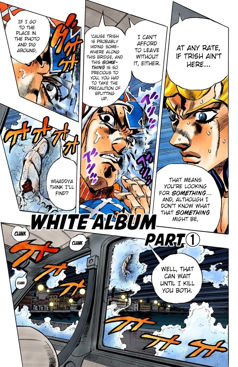 JoJo's Bizarre Adventure Part 5 - Vento Aureo (Official Colored) chapter 70 page 3