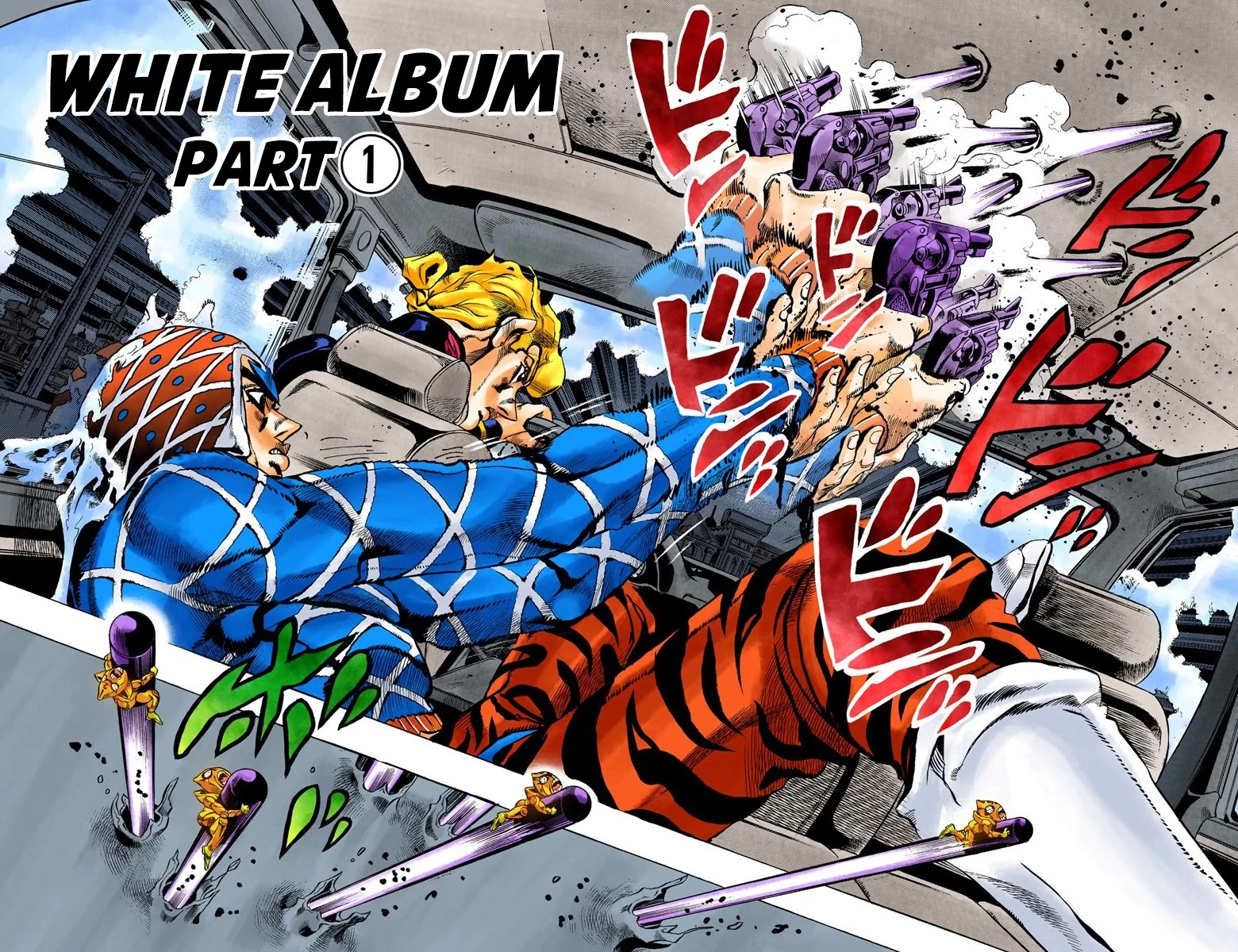 JoJo's Bizarre Adventure Part 5 - Vento Aureo (Official Colored) chapter 70 page 4