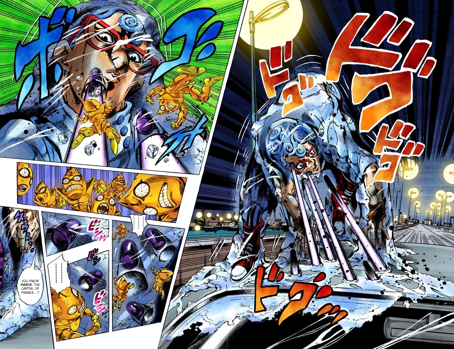 JoJo's Bizarre Adventure Part 5 - Vento Aureo (Official Colored) chapter 70 page 5