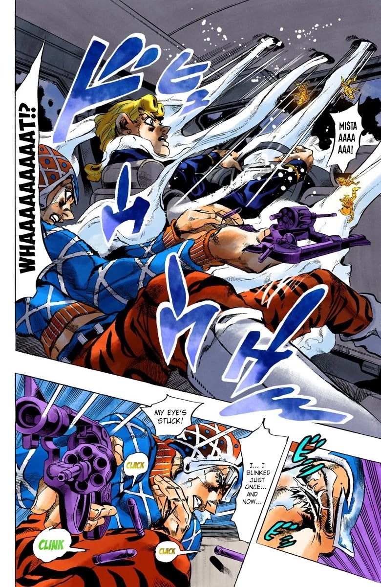 JoJo's Bizarre Adventure Part 5 - Vento Aureo (Official Colored) chapter 70 page 8