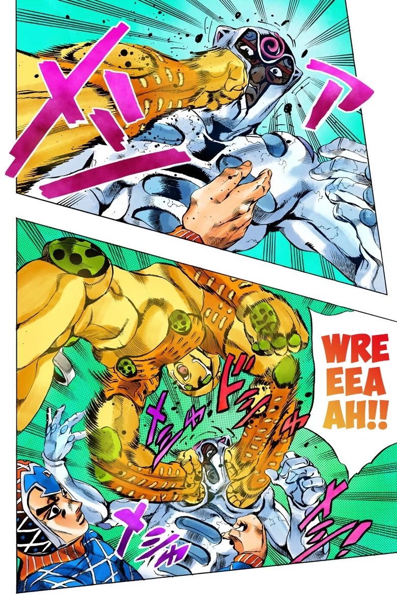 JoJo's Bizarre Adventure Part 5 - Vento Aureo (Official Colored) chapter 71 page 14