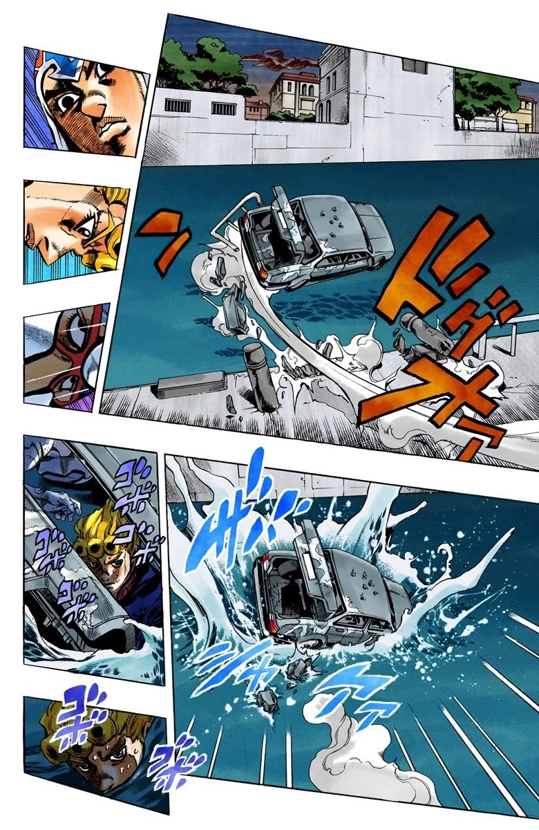 JoJo's Bizarre Adventure Part 5 - Vento Aureo (Official Colored) chapter 71 page 16
