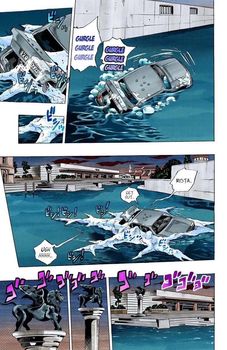 JoJo's Bizarre Adventure Part 5 - Vento Aureo (Official Colored) chapter 71 page 17