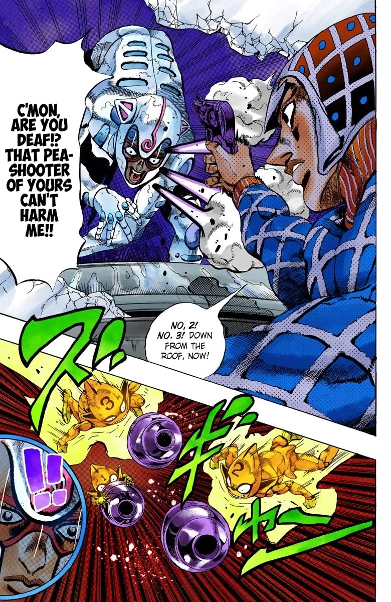JoJo's Bizarre Adventure Part 5 - Vento Aureo (Official Colored) chapter 71 page 5