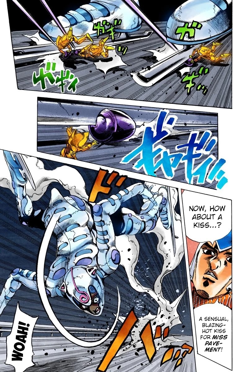JoJo's Bizarre Adventure Part 5 - Vento Aureo (Official Colored) chapter 71 page 7