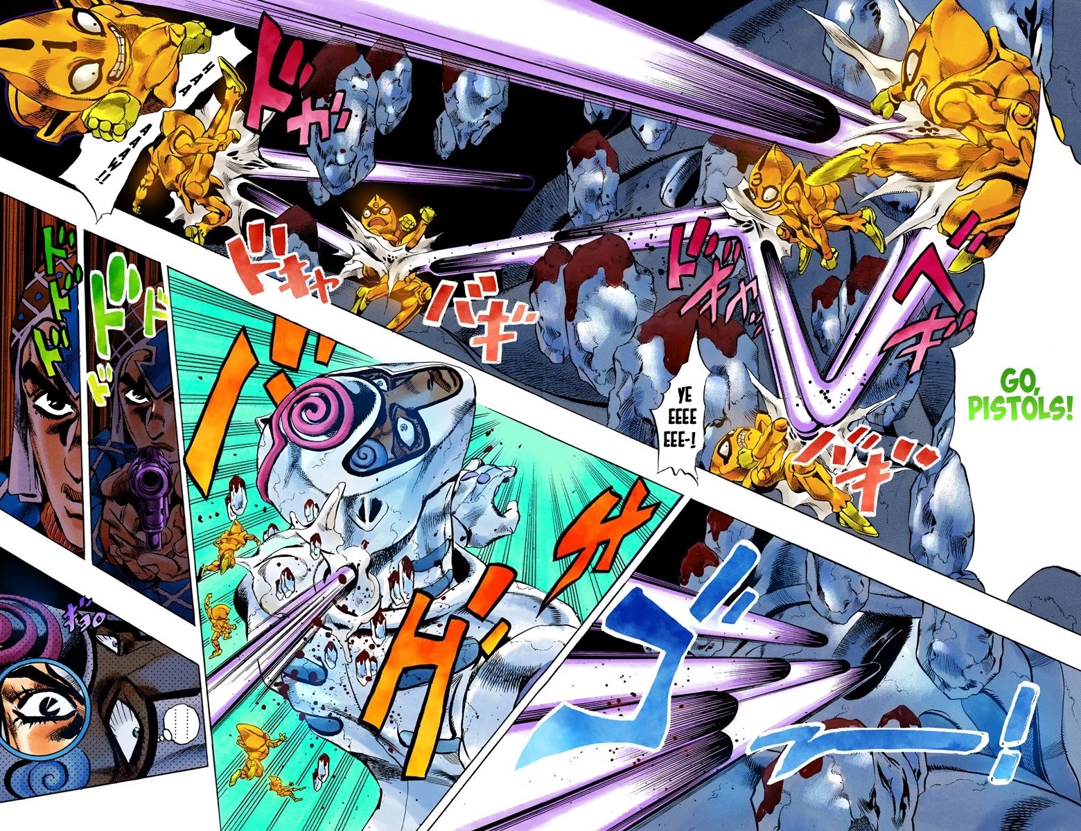 JoJo's Bizarre Adventure Part 5 - Vento Aureo (Official Colored) chapter 75 page 13
