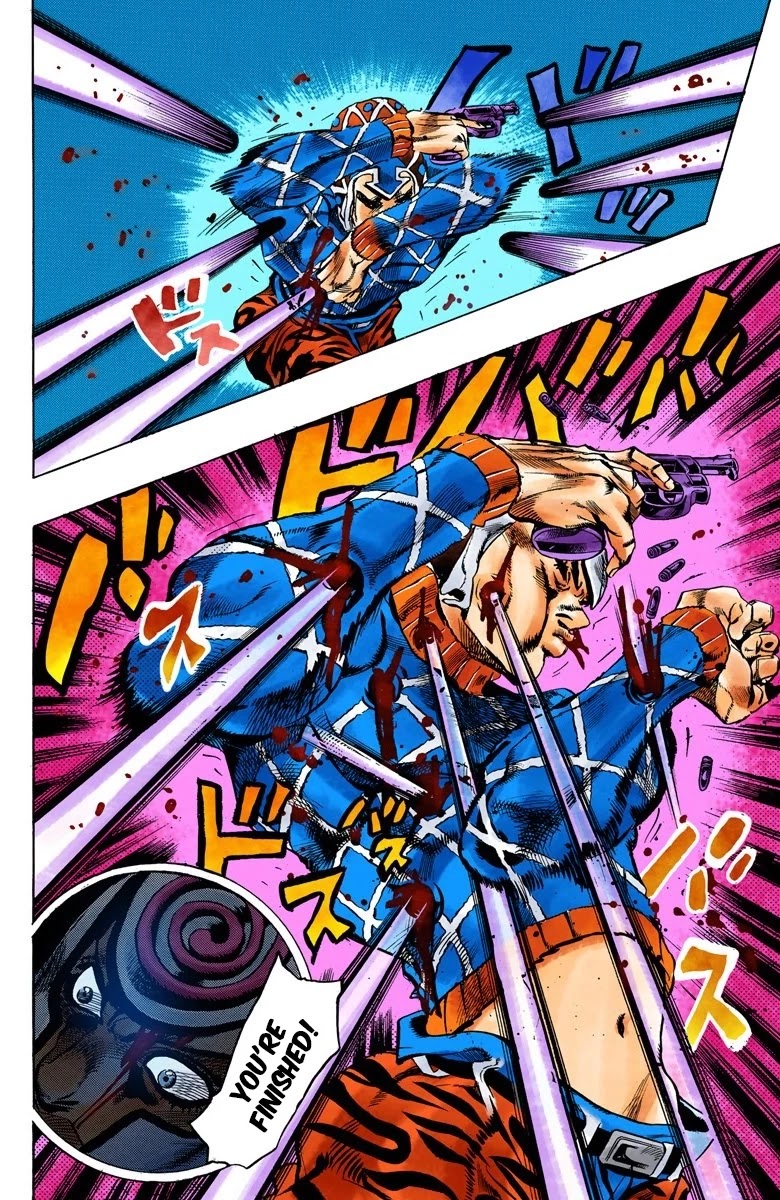 JoJo's Bizarre Adventure Part 5 - Vento Aureo (Official Colored) chapter 75 page 16