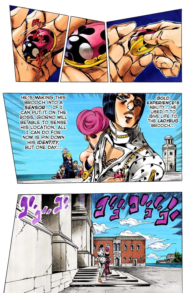 JoJo's Bizarre Adventure Part 5 - Vento Aureo (Official Colored) chapter 77 page 11