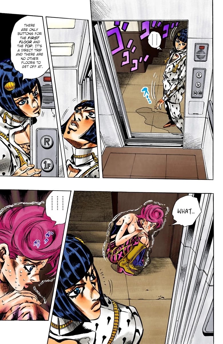 JoJo's Bizarre Adventure Part 5 - Vento Aureo (Official Colored) chapter 77 page 13