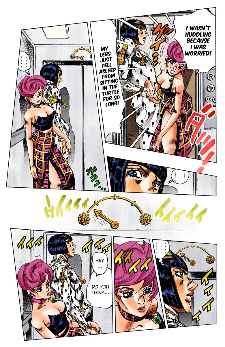 JoJo's Bizarre Adventure Part 5 - Vento Aureo (Official Colored) chapter 77 page 15