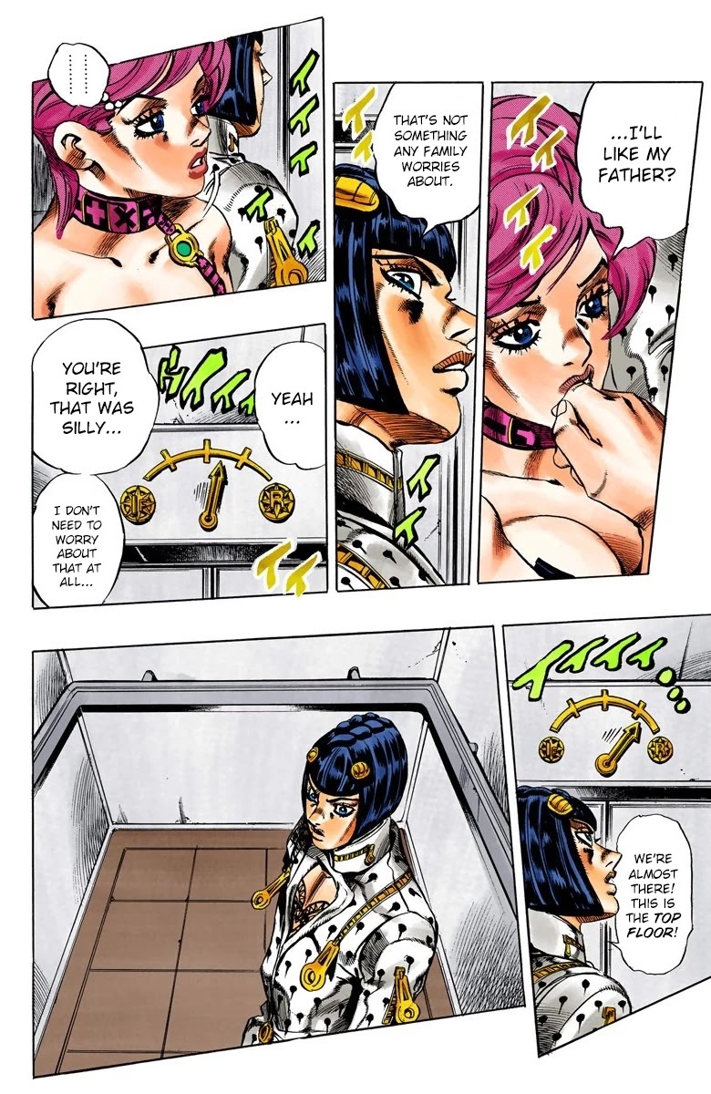 JoJo's Bizarre Adventure Part 5 - Vento Aureo (Official Colored) chapter 77 page 16