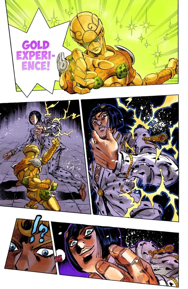 JoJo's Bizarre Adventure Part 5 - Vento Aureo (Official Colored) chapter 8 page 7