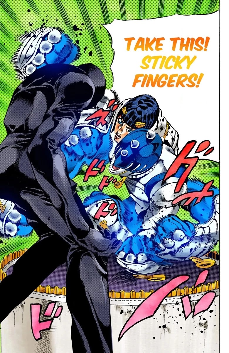 JoJo's Bizarre Adventure Part 5 - Vento Aureo (Official Colored) chapter 80 page 13