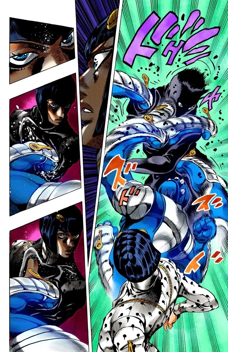 JoJo's Bizarre Adventure Part 5 - Vento Aureo (Official Colored) chapter 80 page 14