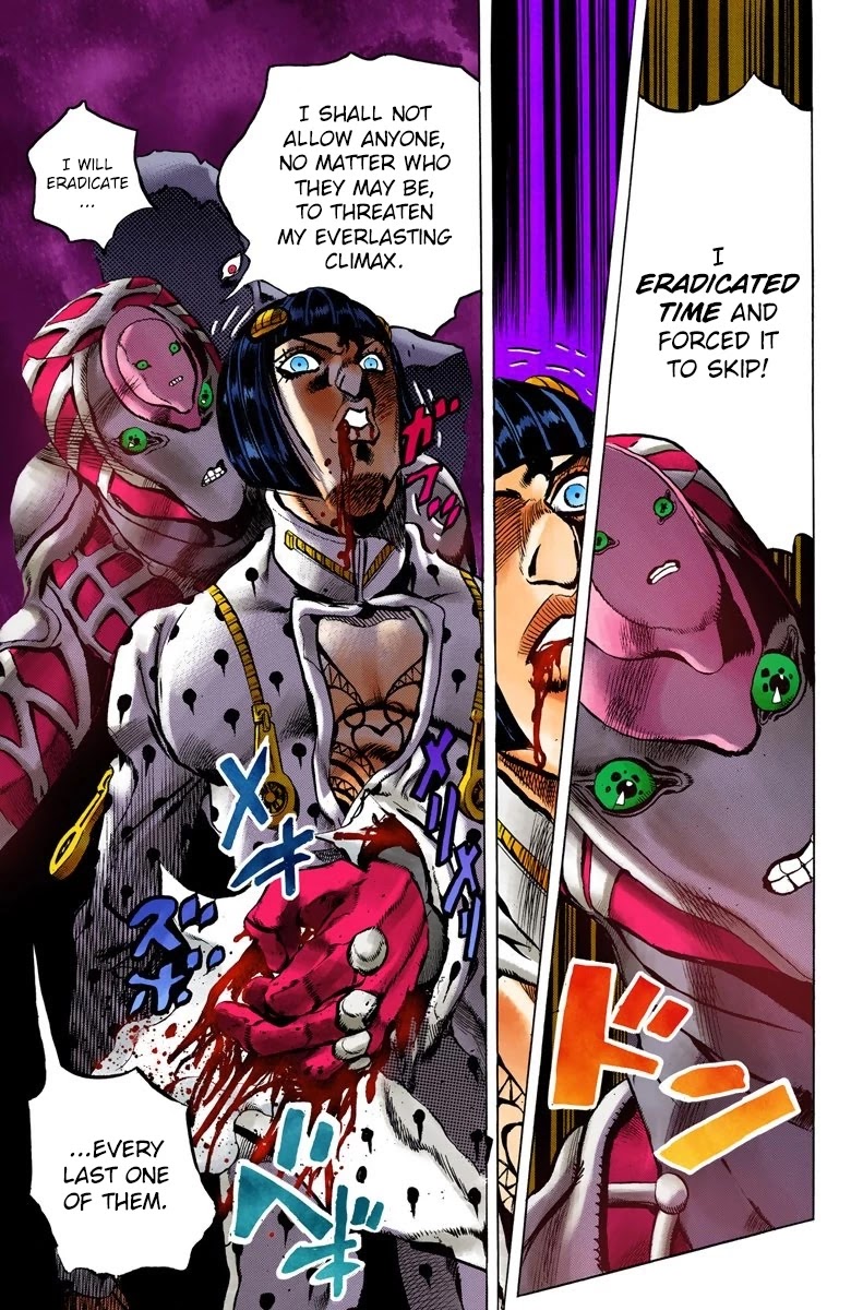 JoJo's Bizarre Adventure Part 5 - Vento Aureo (Official Colored) chapter 80 page 18