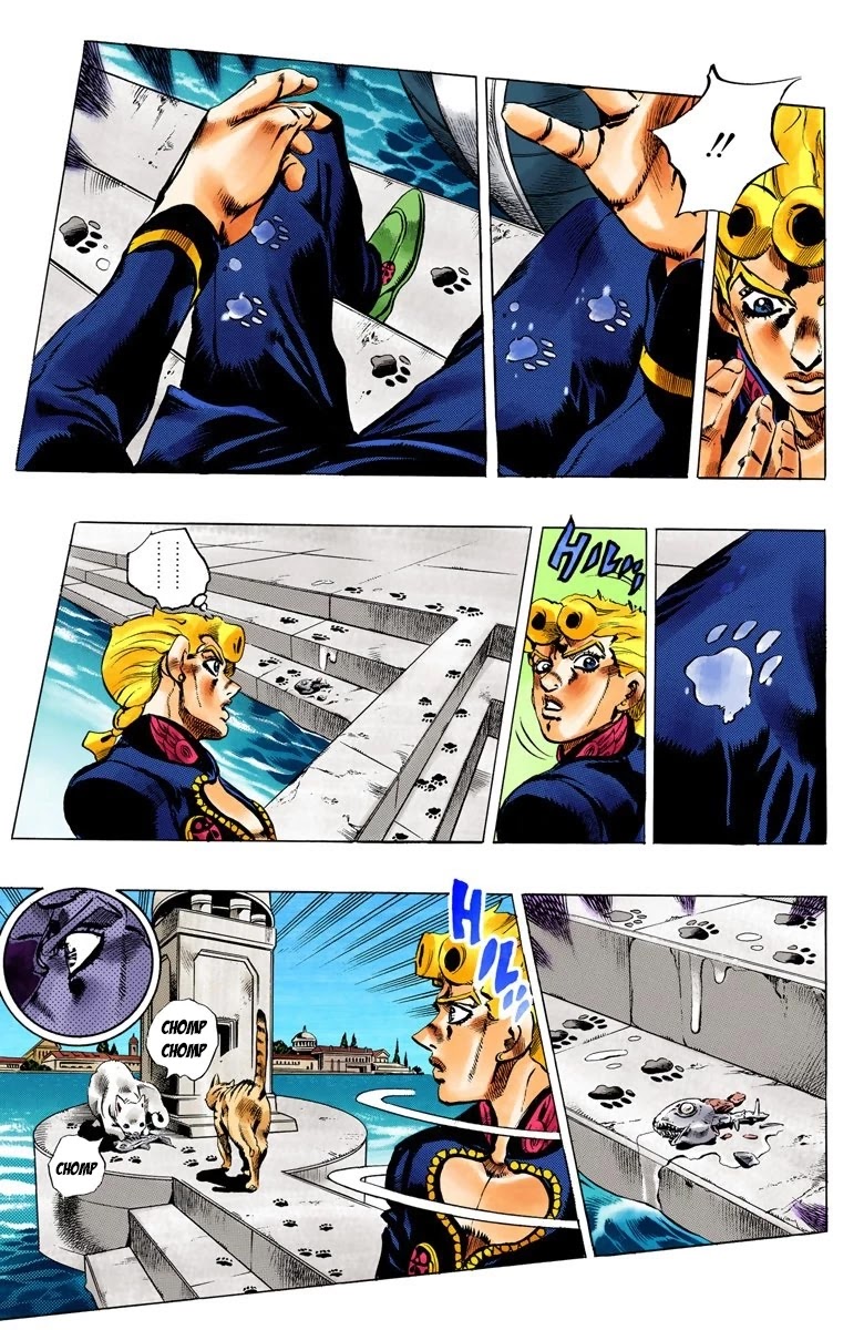 JoJo's Bizarre Adventure Part 5 - Vento Aureo (Official Colored) chapter 80 page 7