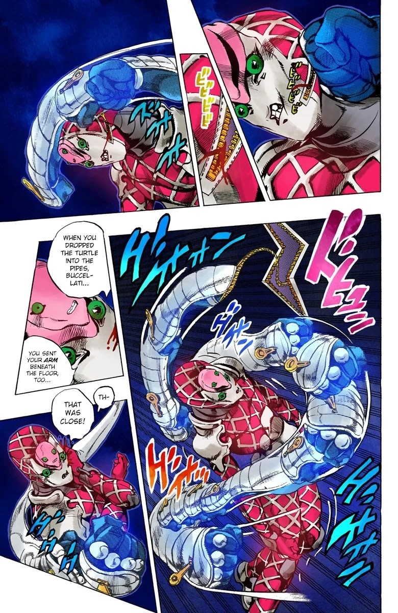 JoJo's Bizarre Adventure Part 5 - Vento Aureo (Official Colored) chapter 82 page 13