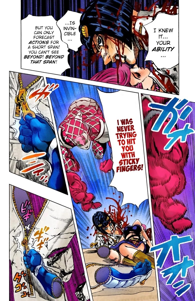 JoJo's Bizarre Adventure Part 5 - Vento Aureo (Official Colored) chapter 82 page 16