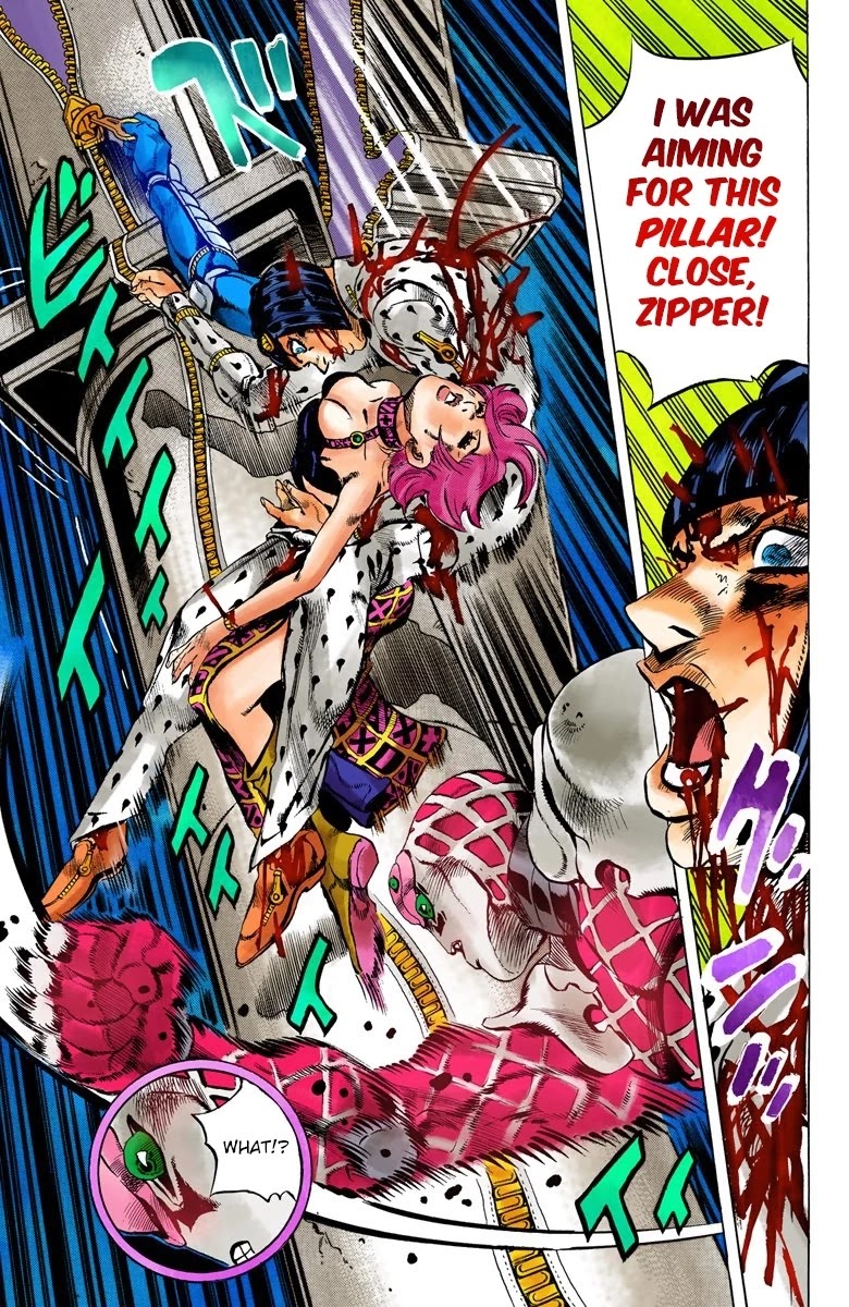 JoJo's Bizarre Adventure Part 5 - Vento Aureo (Official Colored) chapter 82 page 17