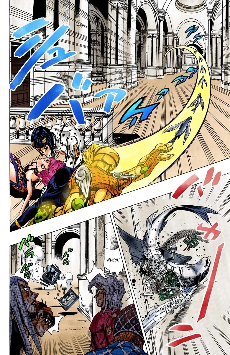 JoJo's Bizarre Adventure Part 5 - Vento Aureo (Official Colored) chapter 83 page 11