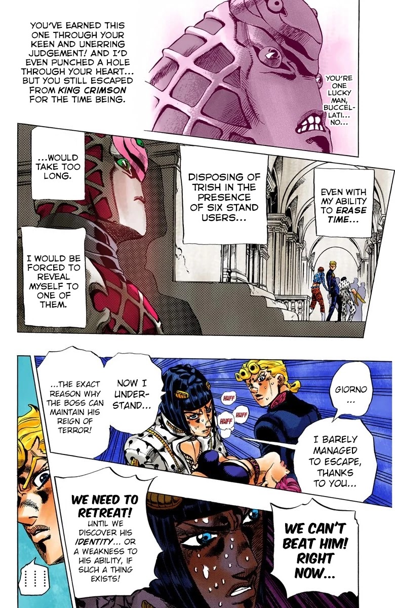 JoJo's Bizarre Adventure Part 5 - Vento Aureo (Official Colored) chapter 83 page 13