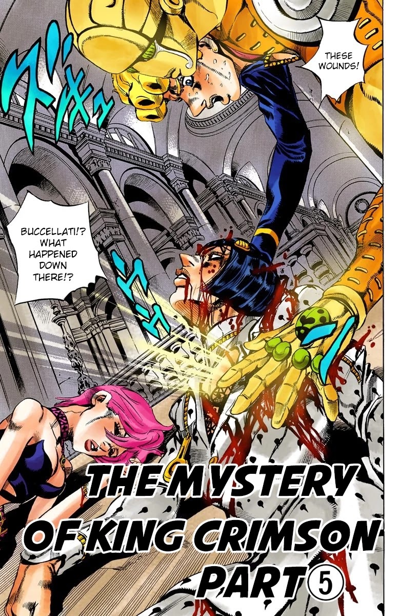 JoJo's Bizarre Adventure Part 5 - Vento Aureo (Official Colored) chapter 83 page 2