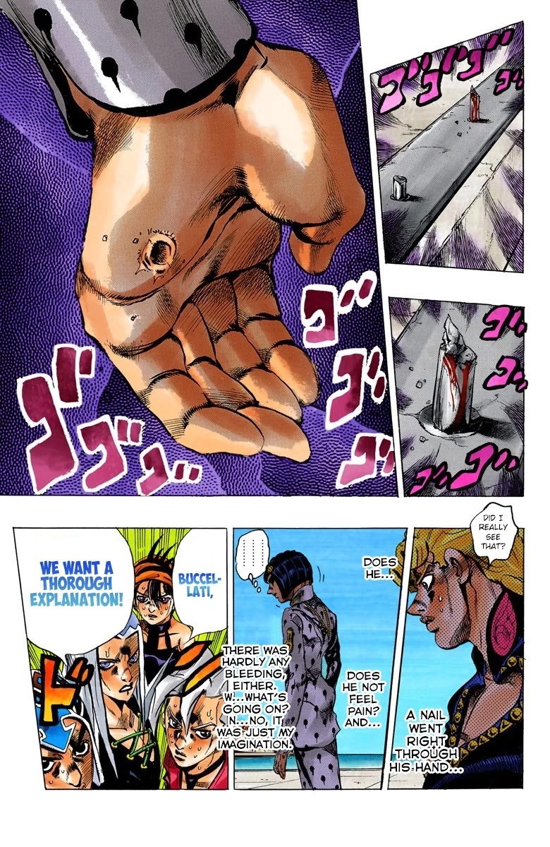 JoJo's Bizarre Adventure Part 5 - Vento Aureo (Official Colored) chapter 83 page 20