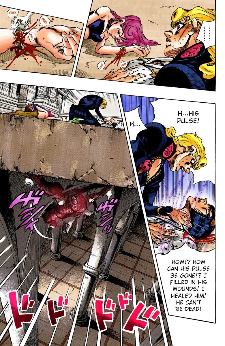 JoJo's Bizarre Adventure Part 5 - Vento Aureo (Official Colored) chapter 83 page 6