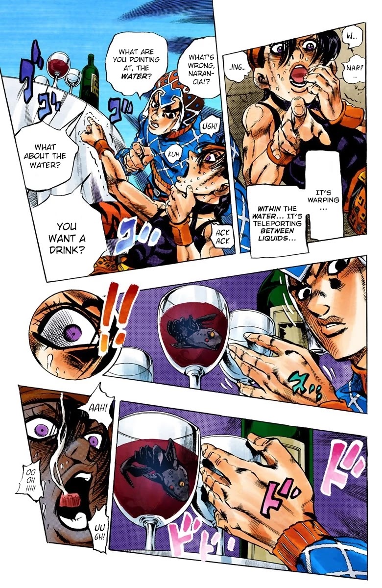 JoJo's Bizarre Adventure Part 5 - Vento Aureo (Official Colored) chapter 86 page 10