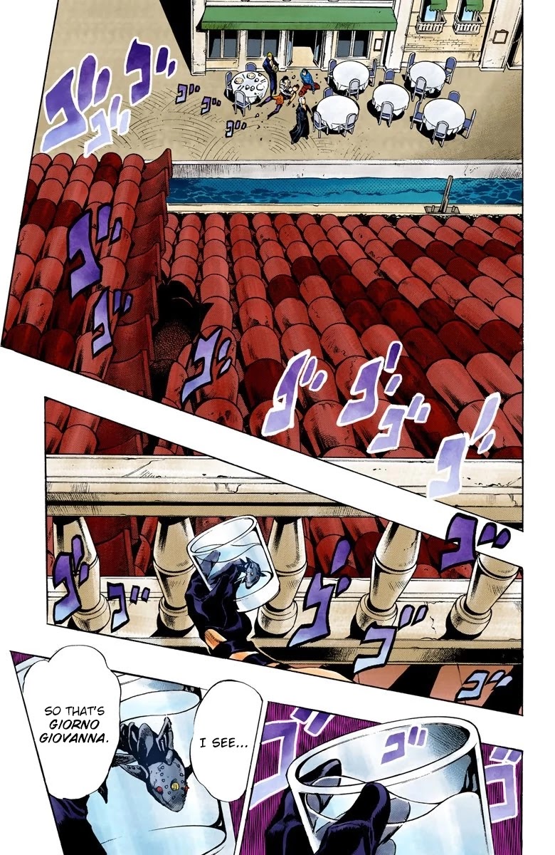 JoJo's Bizarre Adventure Part 5 - Vento Aureo (Official Colored) chapter 86 page 14