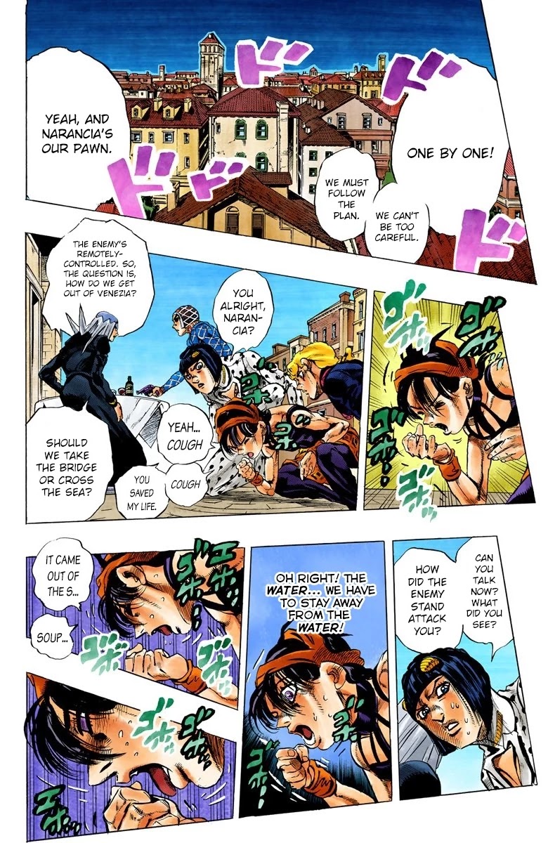 JoJo's Bizarre Adventure Part 5 - Vento Aureo (Official Colored) chapter 86 page 16