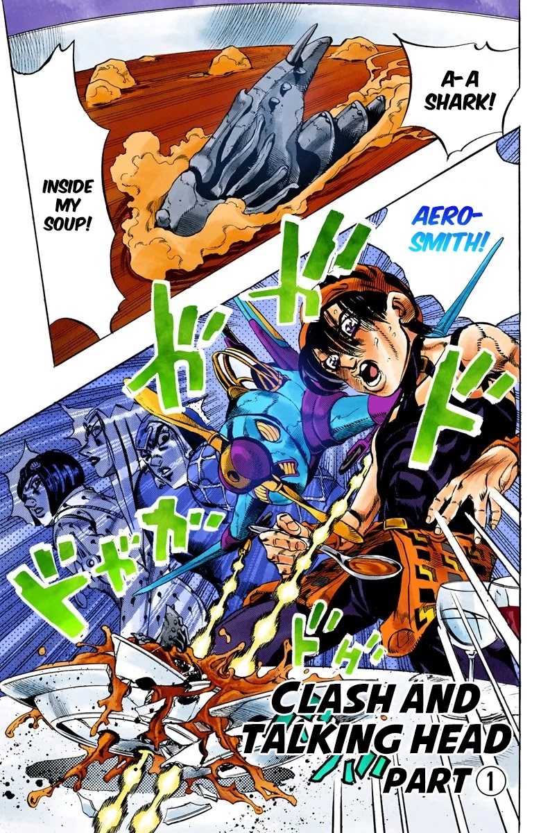 JoJo's Bizarre Adventure Part 5 - Vento Aureo (Official Colored) chapter 86 page 2